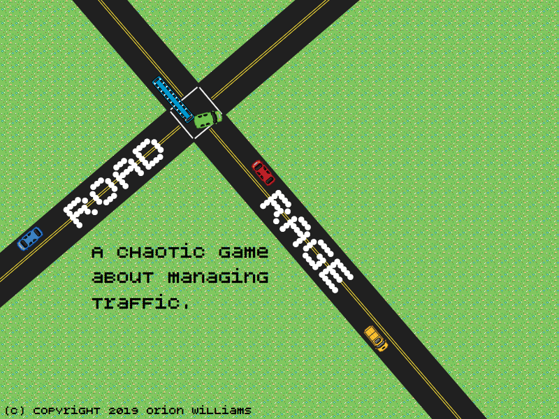 Promotion Thumbnail for Road Rage - a chaotic game about managing traffic